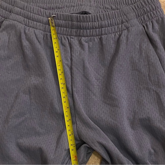 Adidas Men's Climalite Black Warm-Up Track Pants Joggers Size M Lower Side Zip - Picture 6 of 10